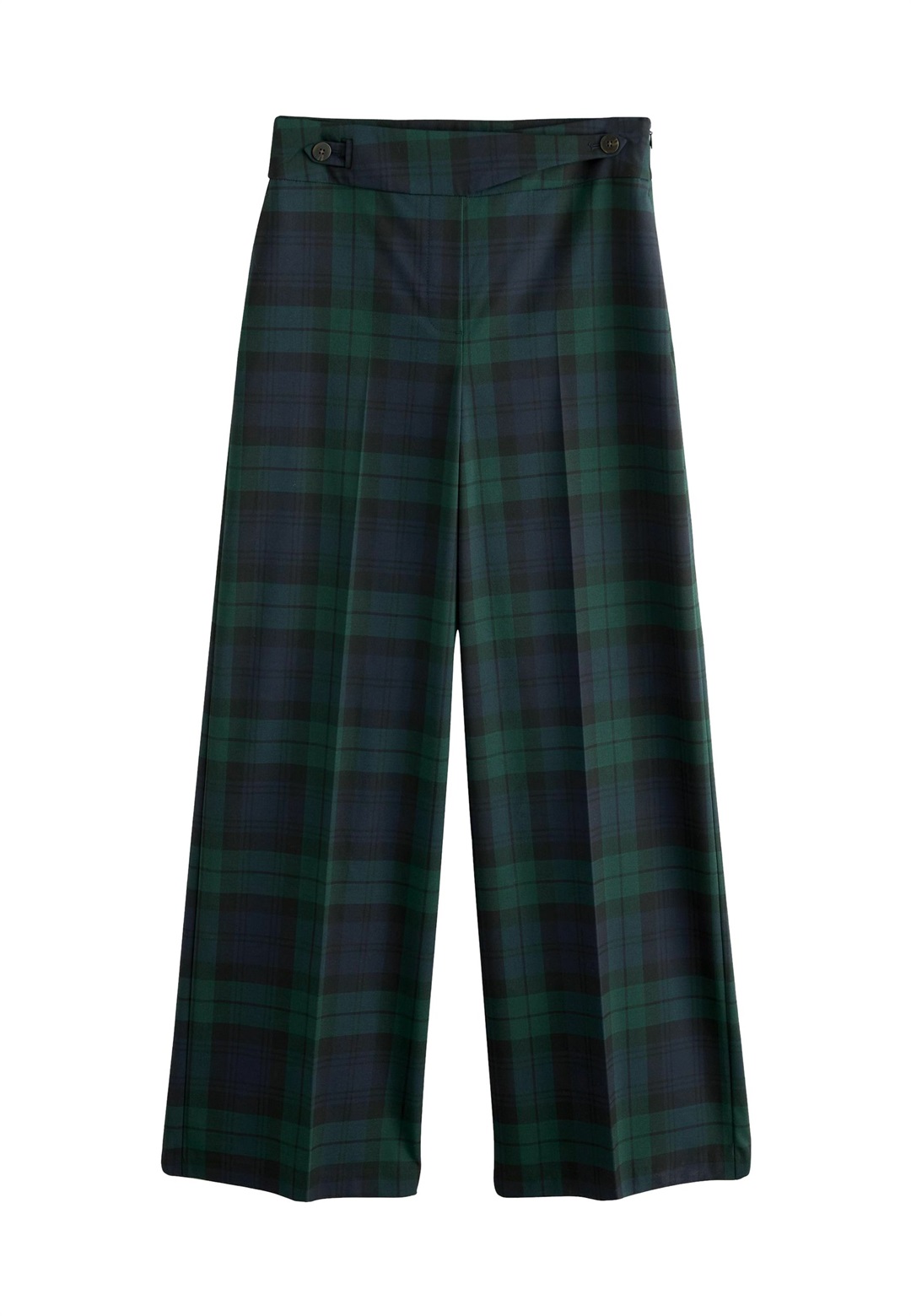 Next PETITE FIT - Stoffhose - green navy/blau