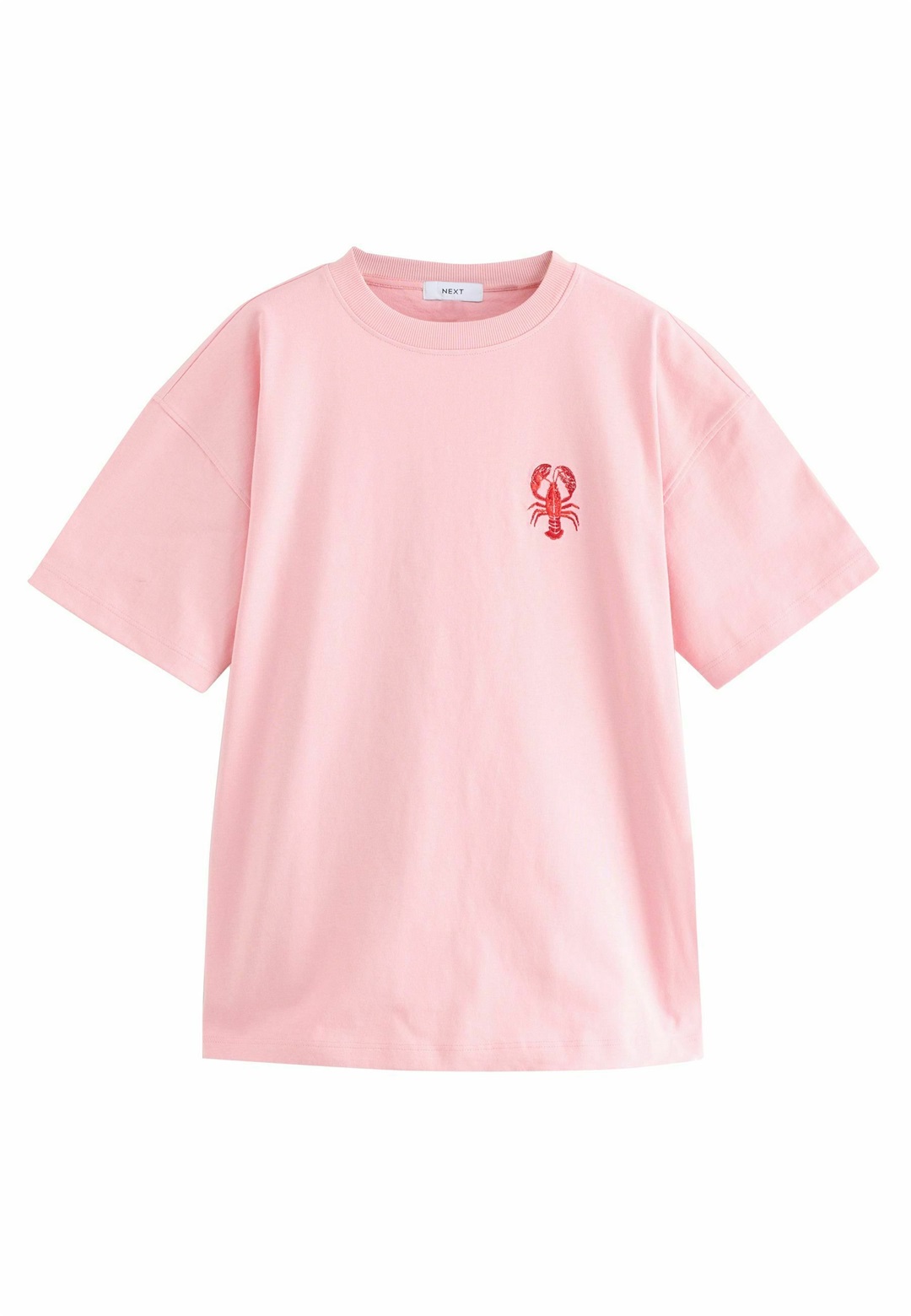 Next GRAPHIC - T-Shirt print - white pink/beige