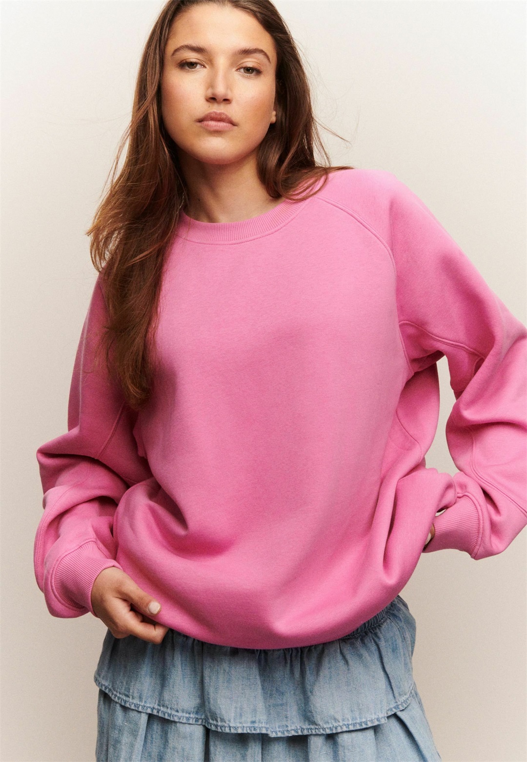 Next Sweatshirt - rose pink/pink