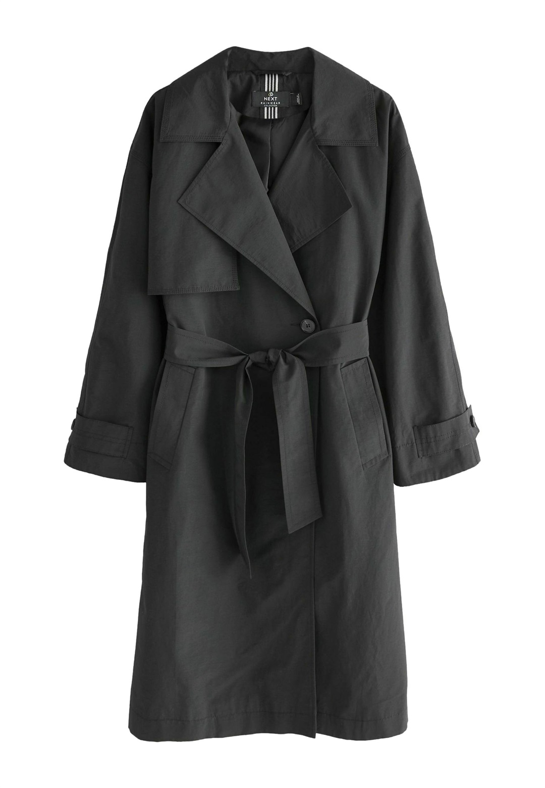 Next Trenchcoat - black/schwarz