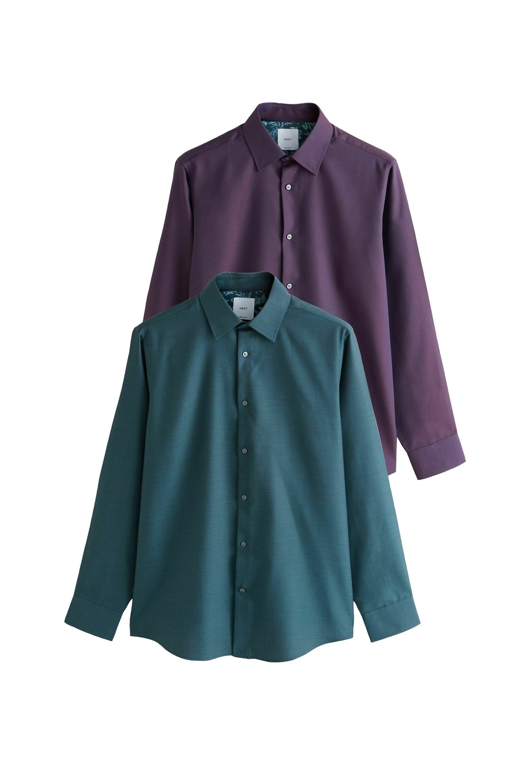 Next 2 PACK - Hemd - teal blue purple/blau