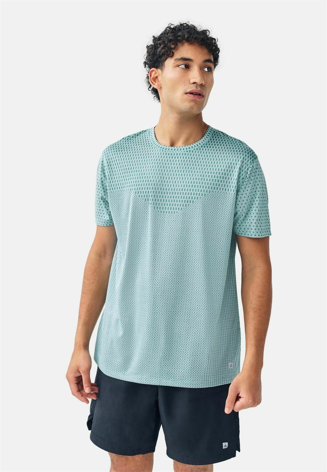 Next REGULAR FIT - ACTIVE - T-Shirt print - teal blue/petrol