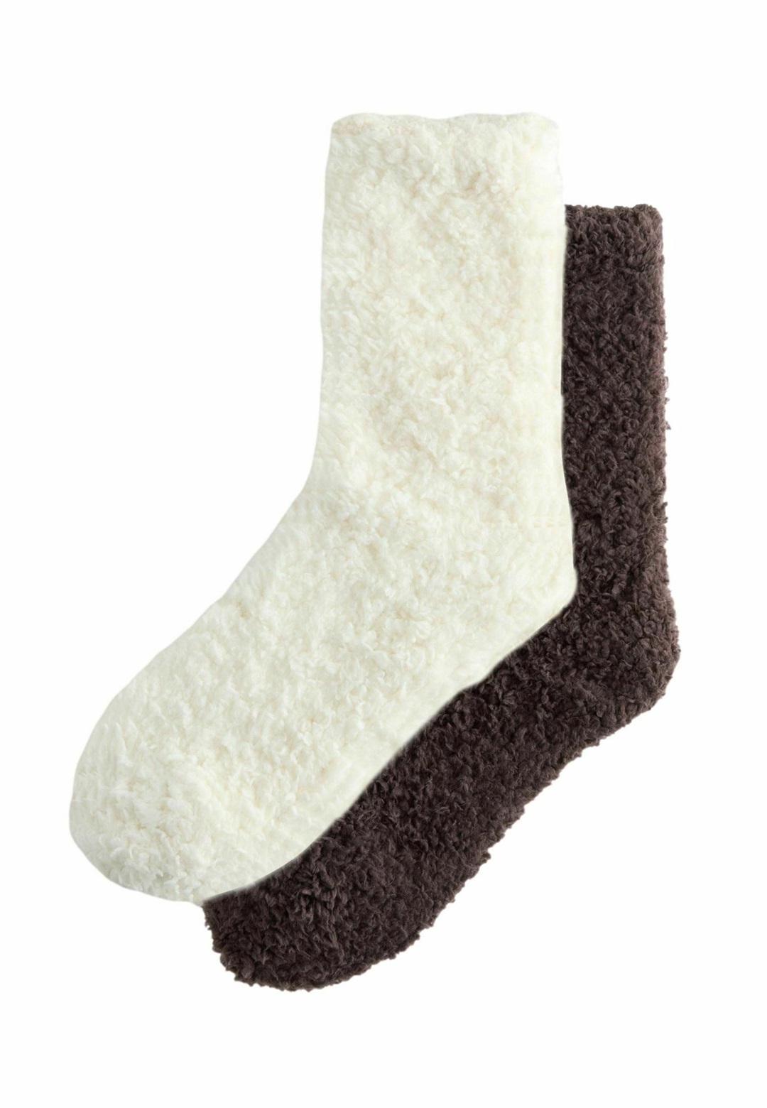Next TEDDY COSY 2 PACK - Socken - chocolate brown ecru/braun