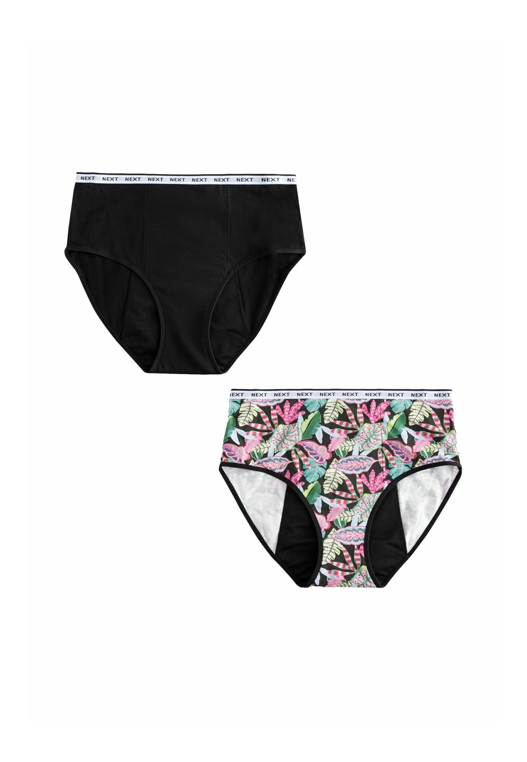 Next HEAVY FLOW FULL 2 PACK - Menstruationsunterwäsche - bright pink print/pink