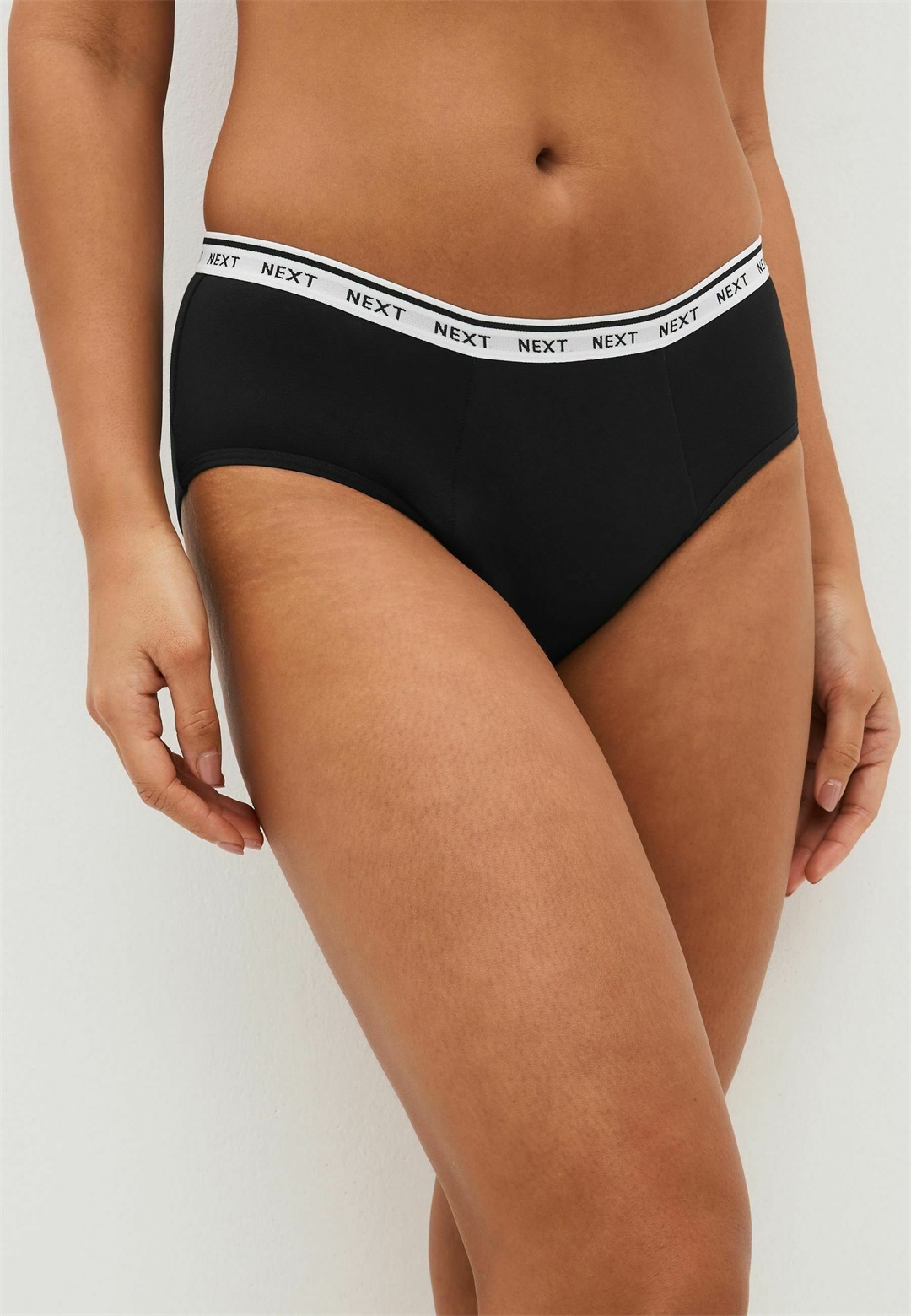 Next HEAVY FLOW 2 PACK - Menstruationsunterwäsche - black/schwarz