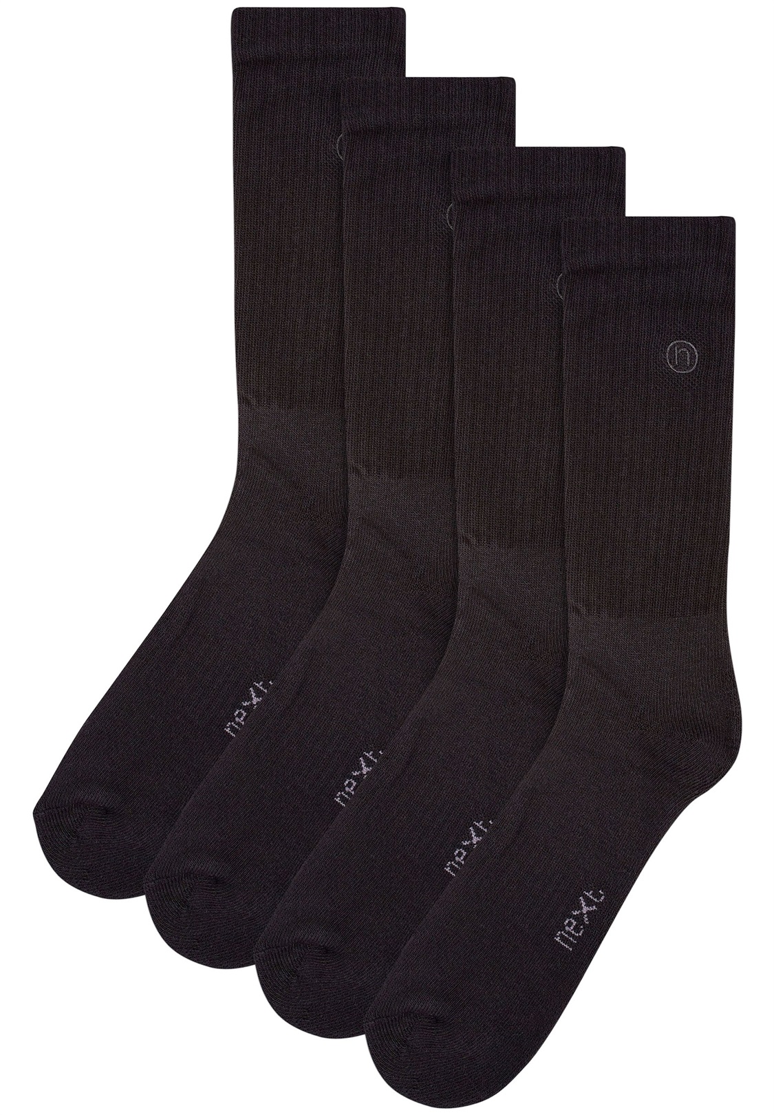 Next 4 PACK - Socken - black/schwarz