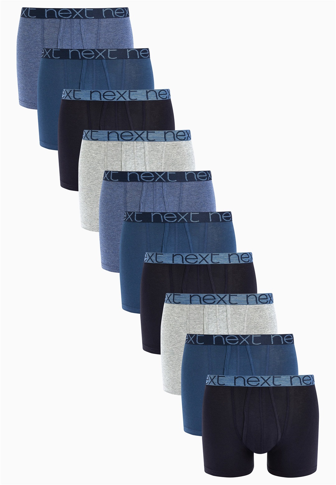Next A-FRONTS TEN PACK - Boxer Briefs - blue/blau
