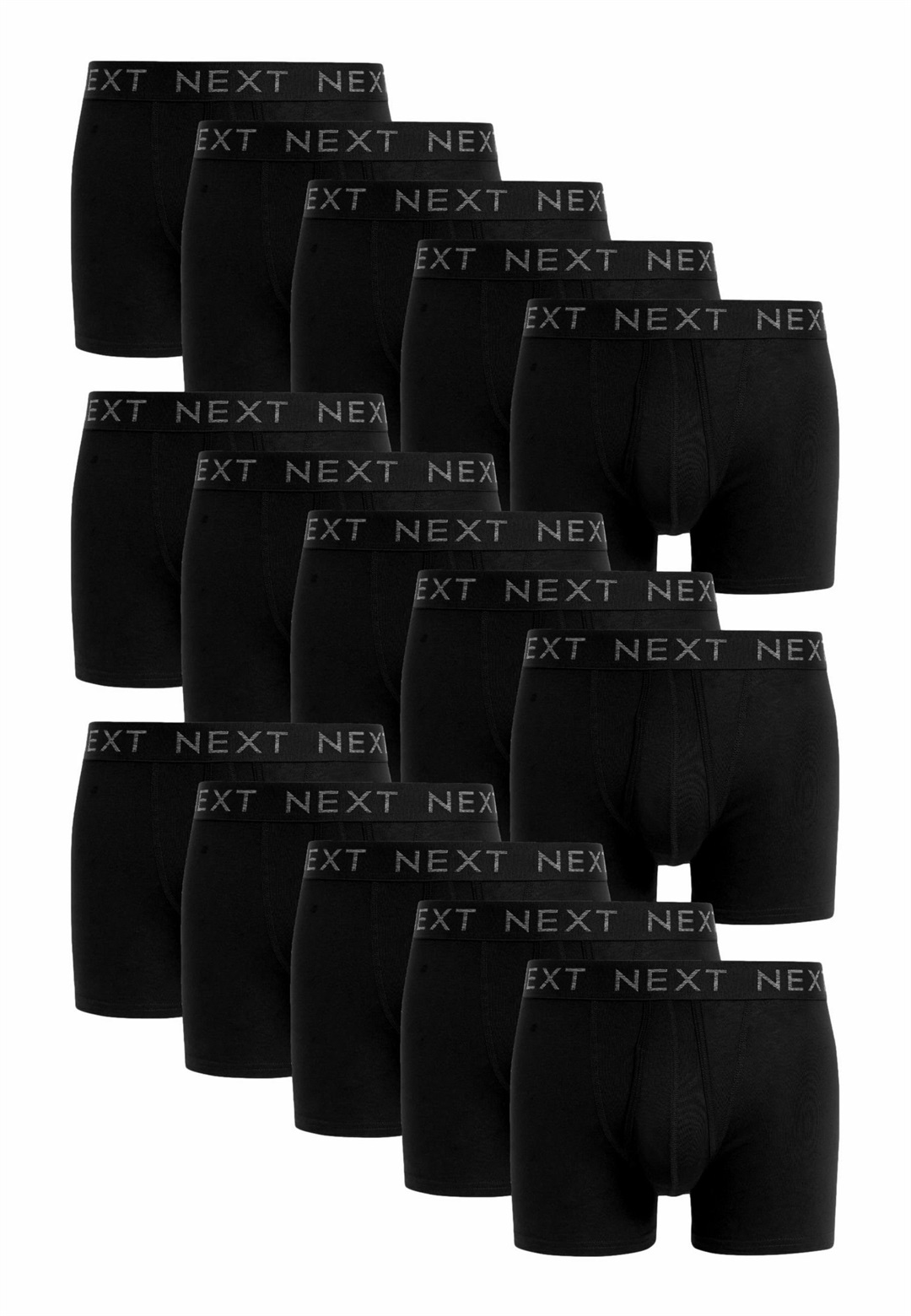 Next FRONT 15 PACK - Boxer Briefs - black/schwarz