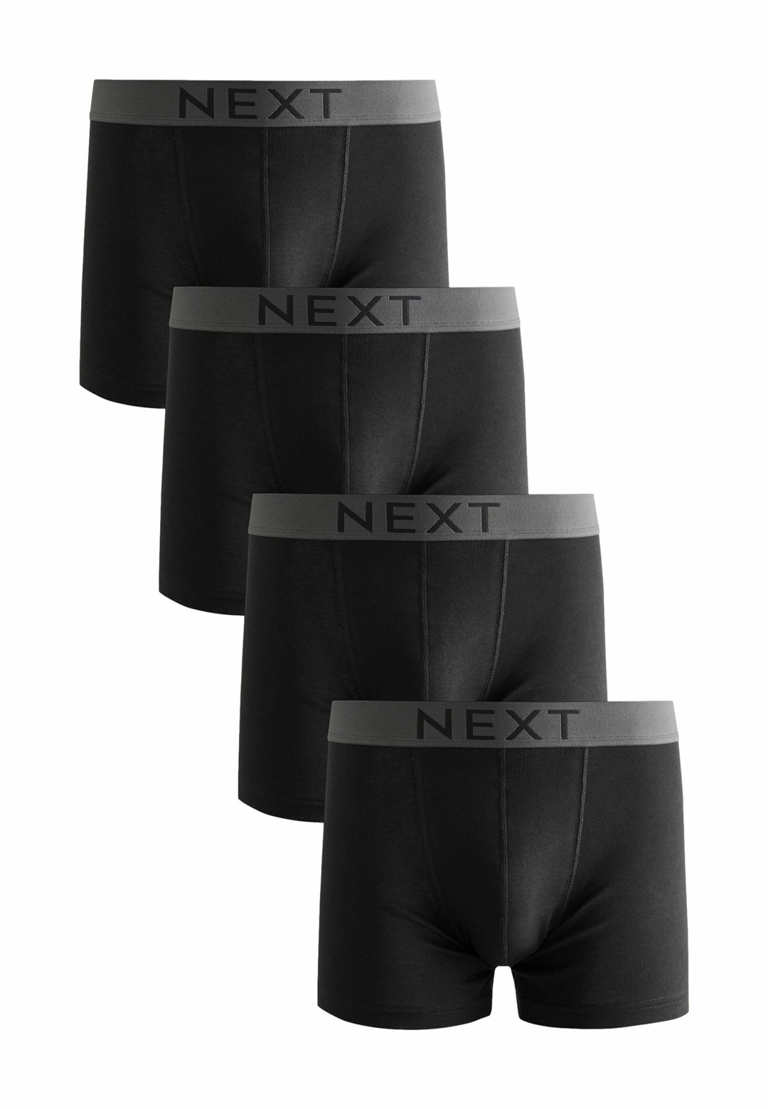 Next 4 PACK - Boxer Briefs - black stripe/schwarz