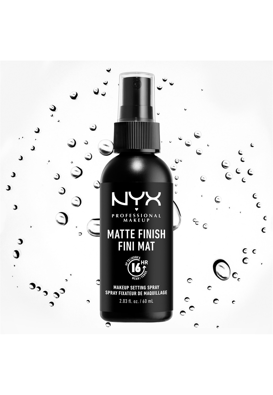 NYX Professional Makeup DEWY FINISH MAKEUP SETTING SPRAY - Fixierspray und Fixierpuder - 1 matte/nicht definiert NYX Professional Makeup DEWY FINISH MAKEUP SETTING SPRAY - Fixierspray und Fixierpuder - 1 matte/nicht definiert