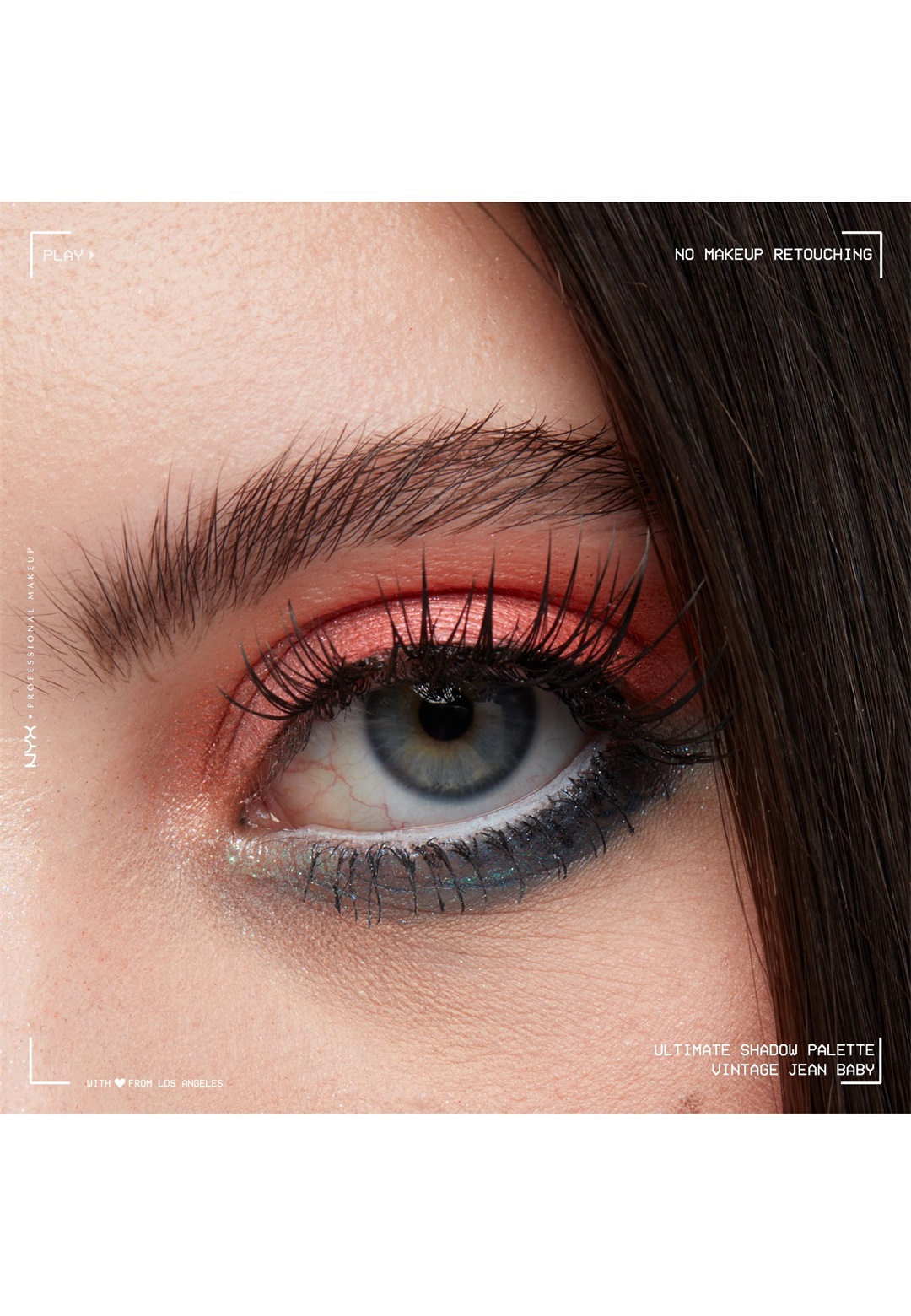 NYX Professional Makeup ULTIMATE SHAD PAL 16-PAN - Lidschattenpalette - vintage jean baby/mehrfarbig NYX Professional Makeup ULTIMATE SHAD PAL 16-PAN - Lidschattenpalette - vintage jean baby/mehrfarbig