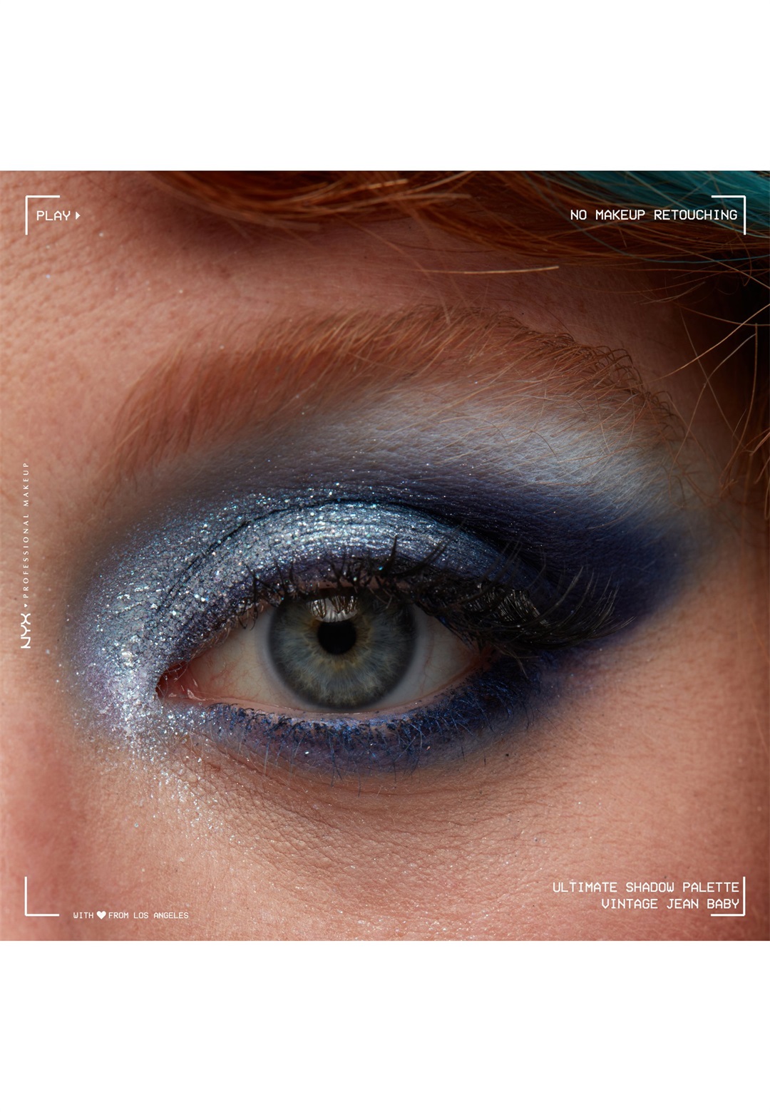 NYX Professional Makeup ULTIMATE SHAD PAL 16-PAN - Lidschattenpalette - vintage jean baby/mehrfarbig NYX Professional Makeup ULTIMATE SHAD PAL 16-PAN - Lidschattenpalette - vintage jean baby/mehrfarbig