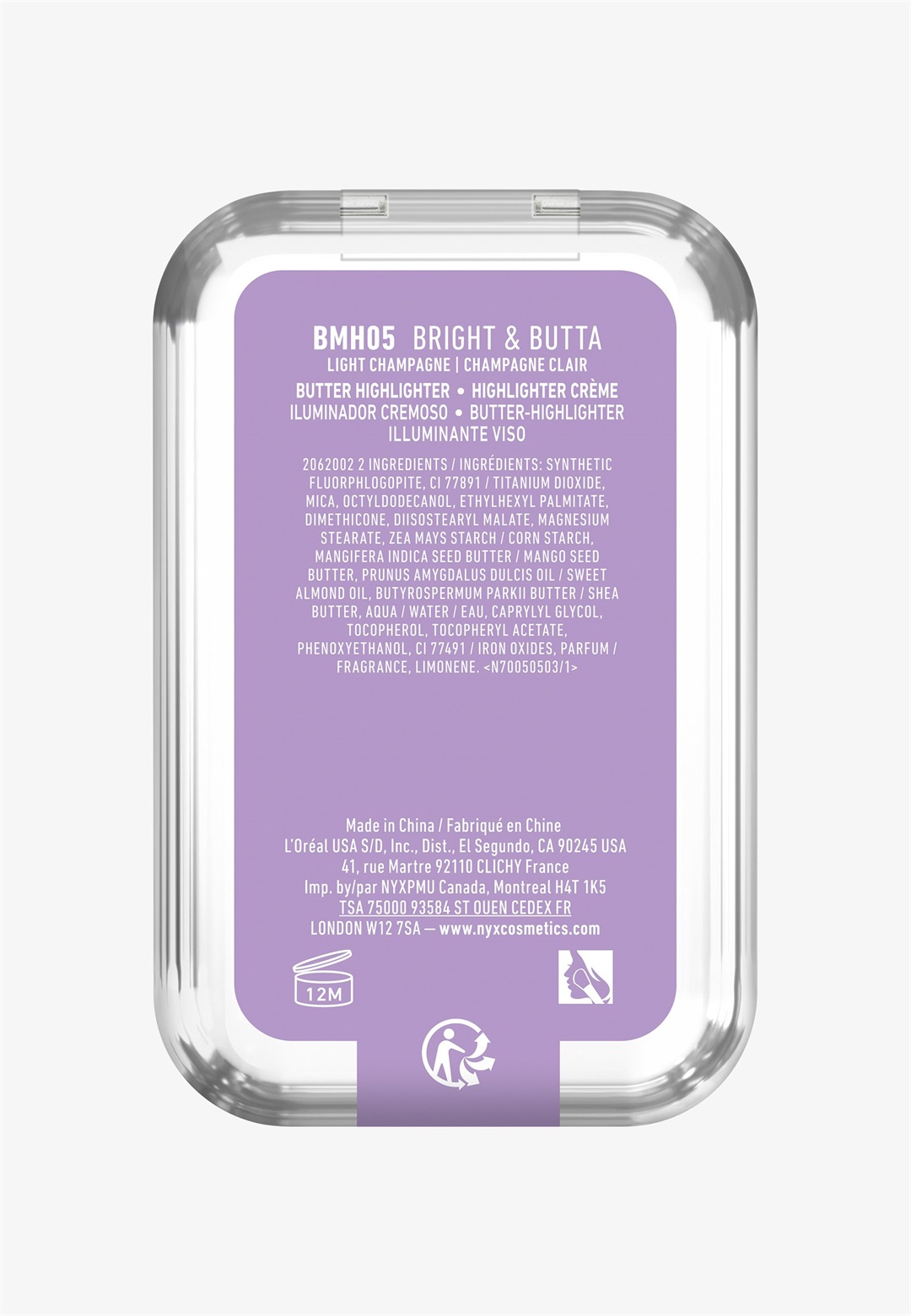 NYX Professional Makeup BUTTERMELT HIGHLIGHTER - Highlighter