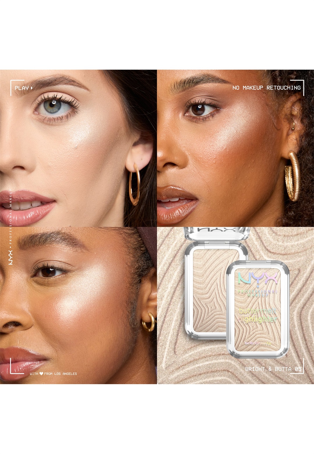 NYX Professional Makeup BUTTERMELT HIGHLIGHTER - Highlighter