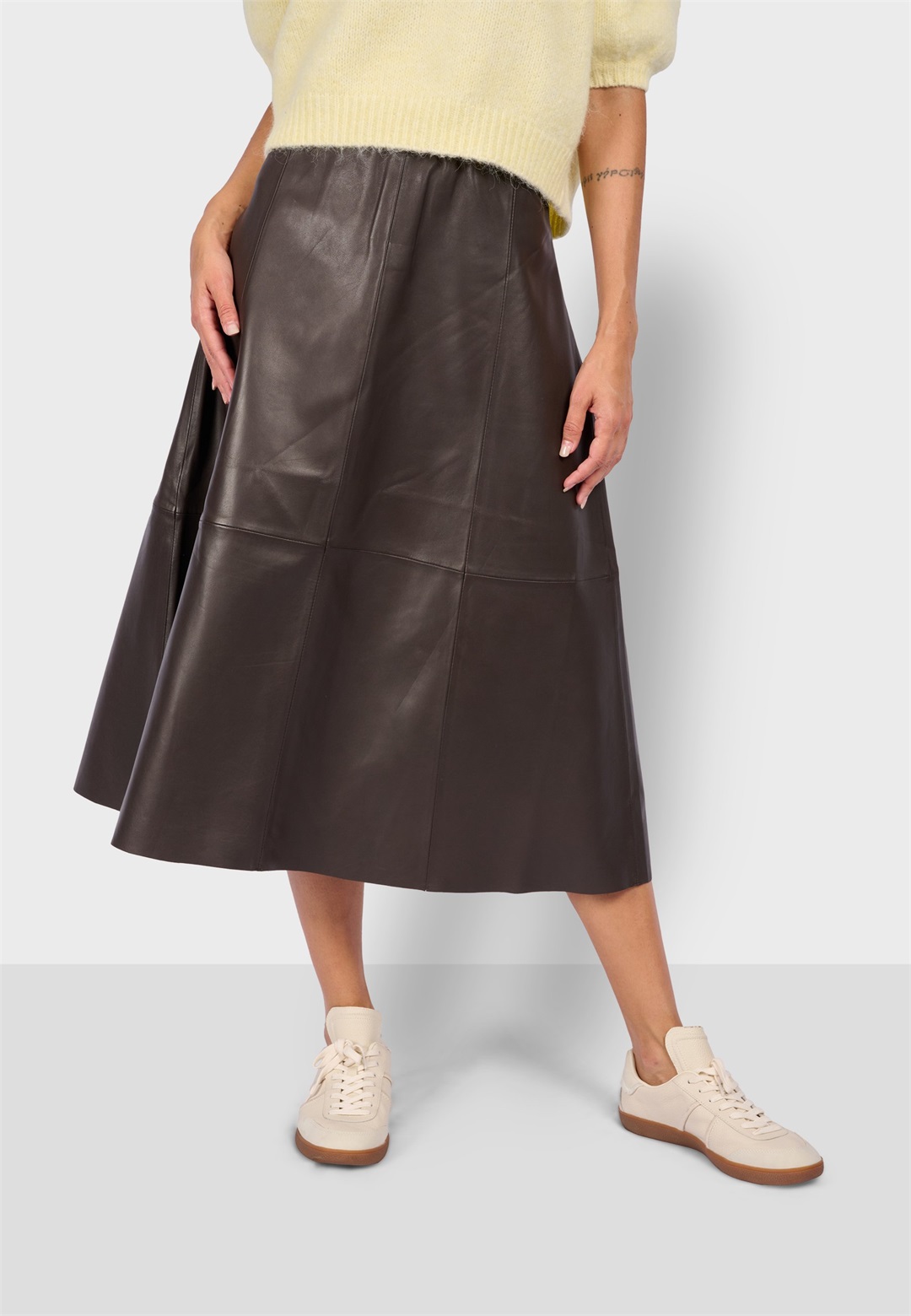 Oakwood NAHEE - A-Linien-Rock - dark brown/dunkelbraun