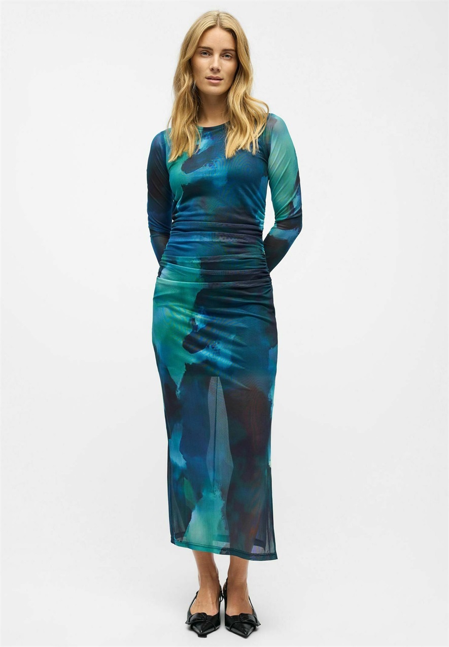 Object PRINT - Etuikleid - sky captain/dunkelblau