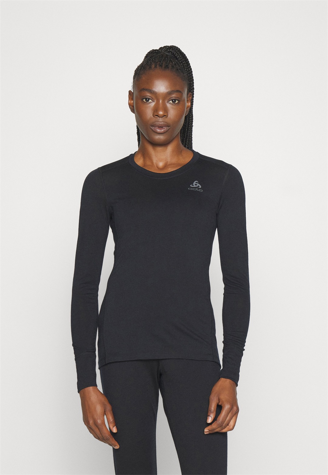 ODLO CREW NECK - Unterhemd/-shirt - black/schwarz