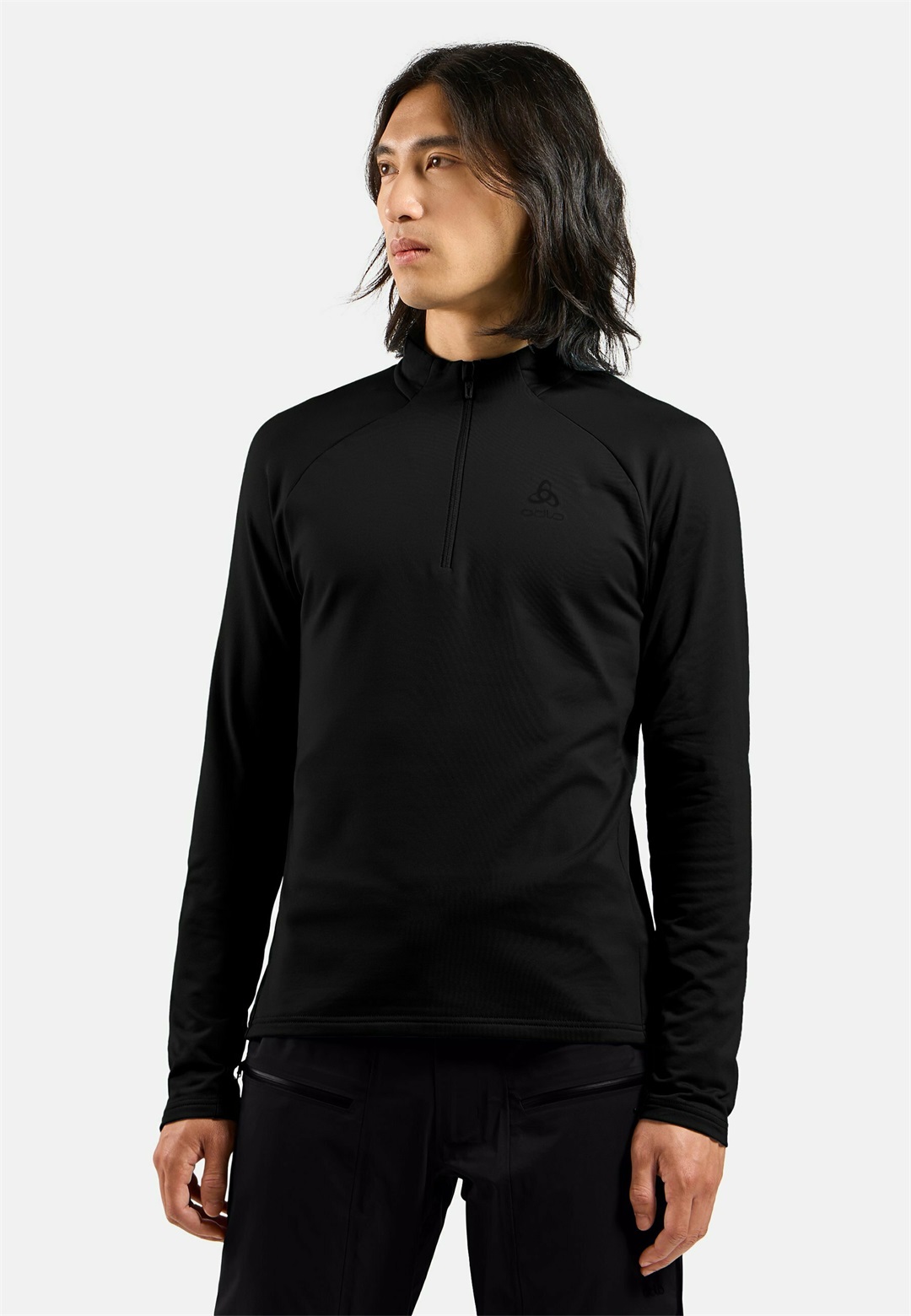 ODLO ESSENTIAL LIGHT - Fleecepullover - black/schwarz