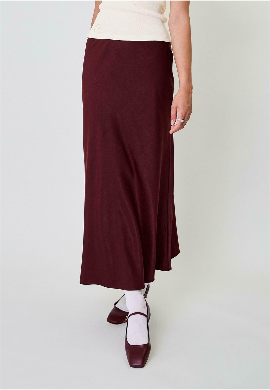 OH APRIL JAELYNN - Maxirock - cherrywood/dunkelrot