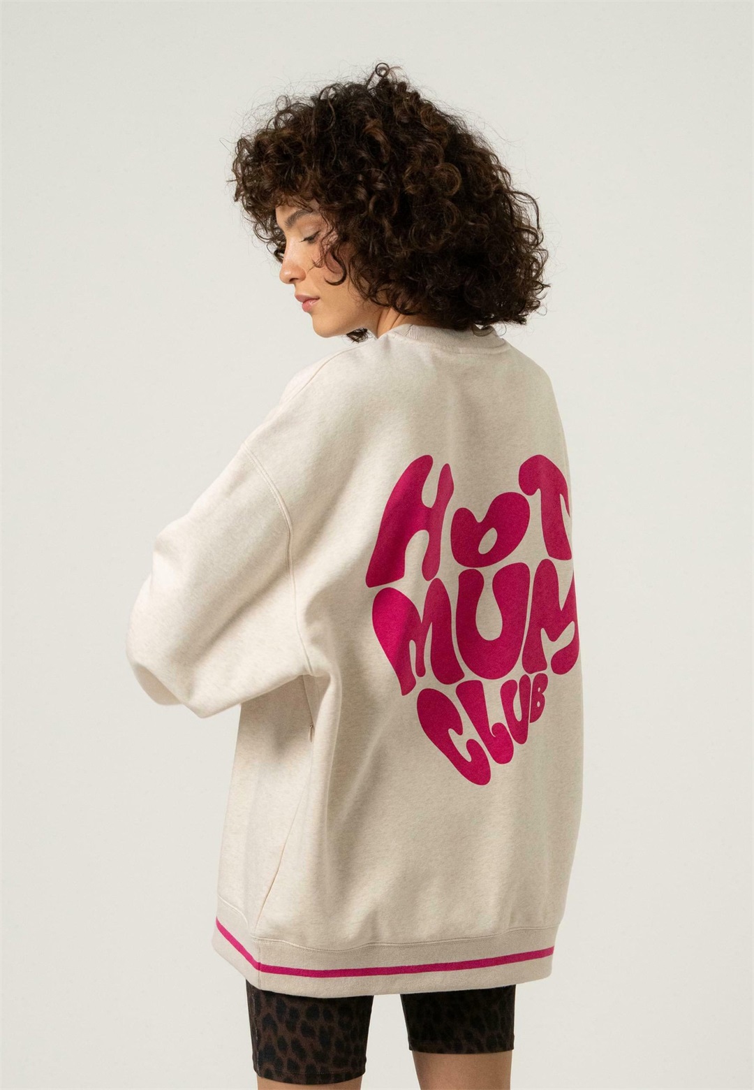 OH APRIL Sweatshirt - beige melange/beige