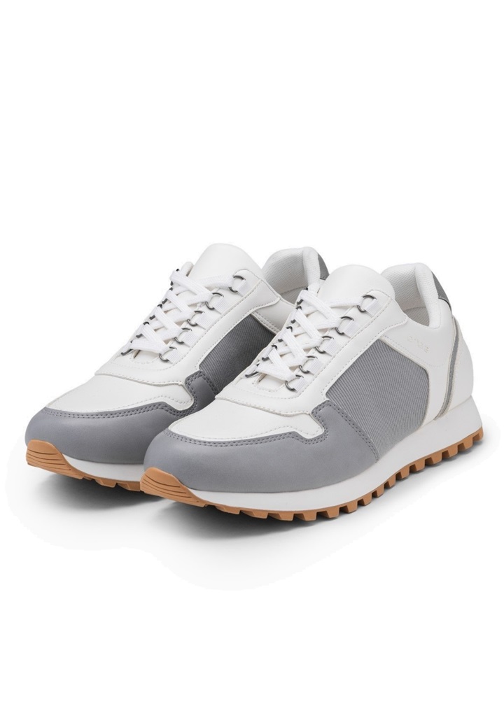 Ombre OM FOSL - Sneaker low - white light grey/weiß