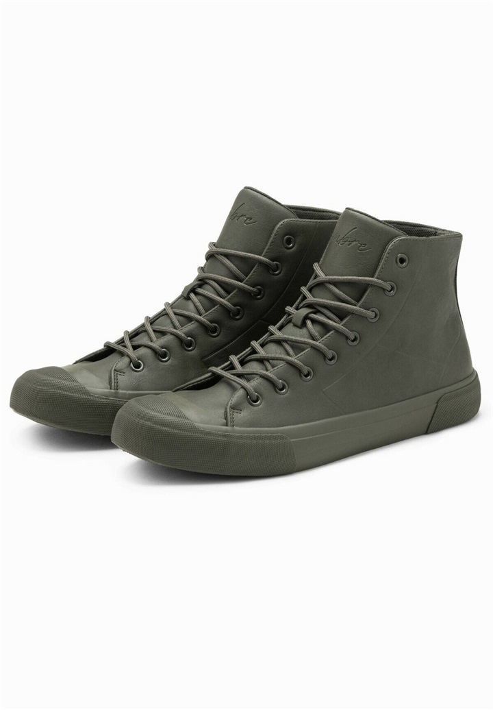 Ombre Sneaker high - olive/oliv