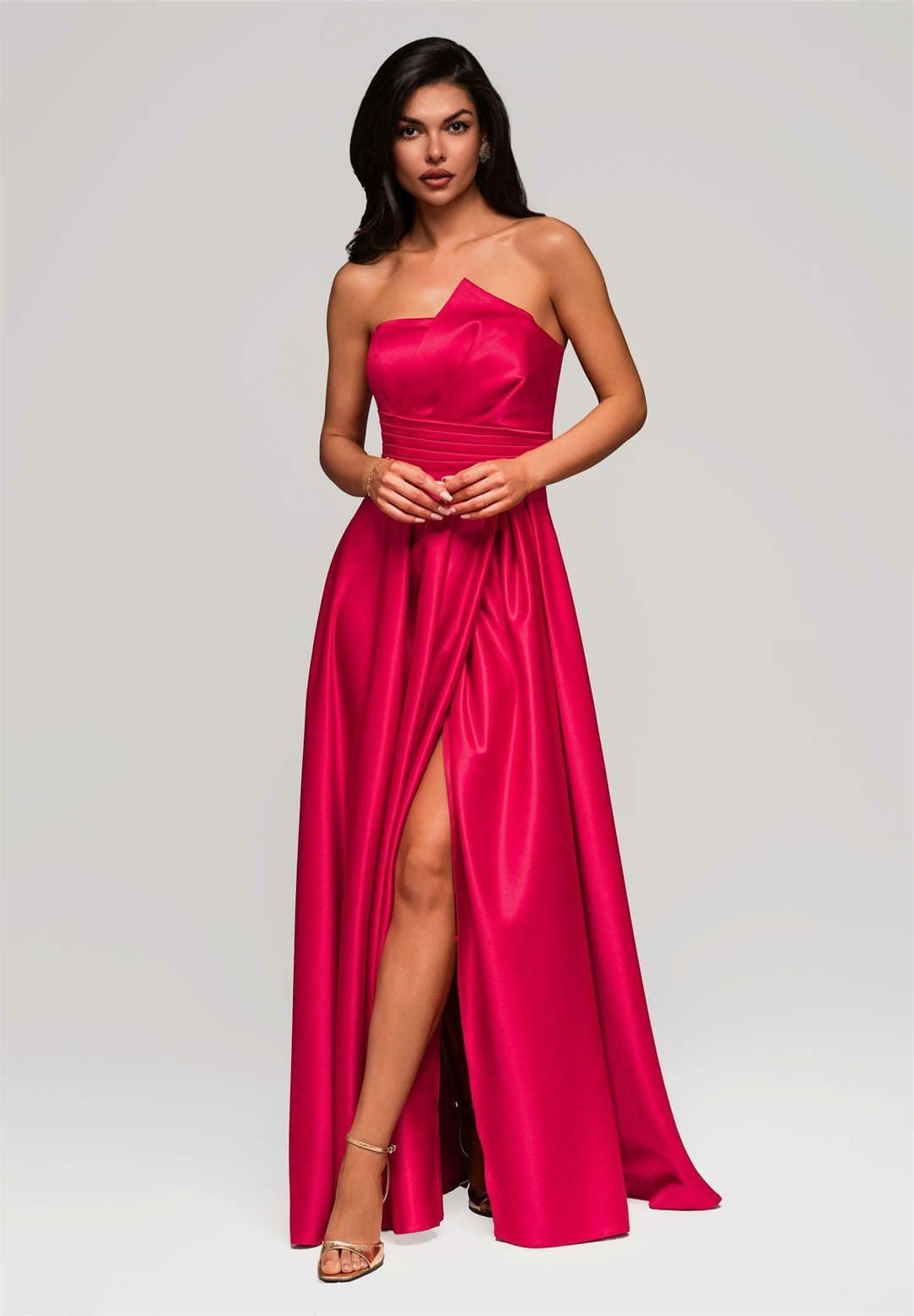 Ombre Ballkleid - red/rot