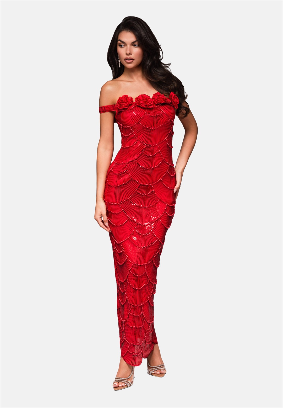 Ombre EVENING - Ballkleid - red/rot