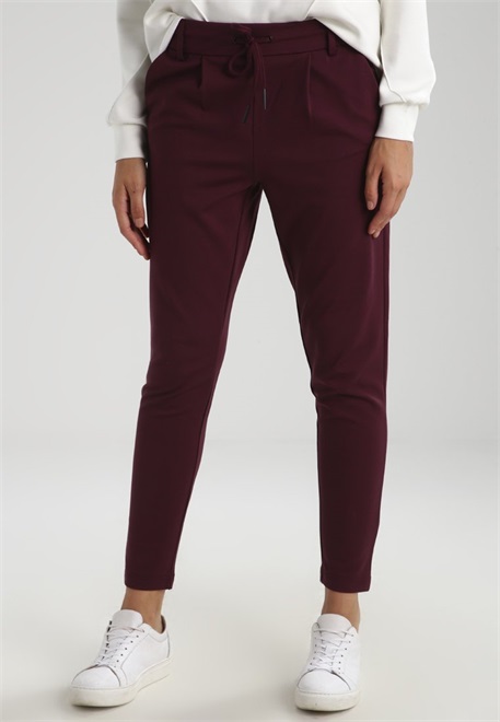 ONLY ONLPOPTRASH LIFE EASY COL - Jogginghose - port royale/bordeaux