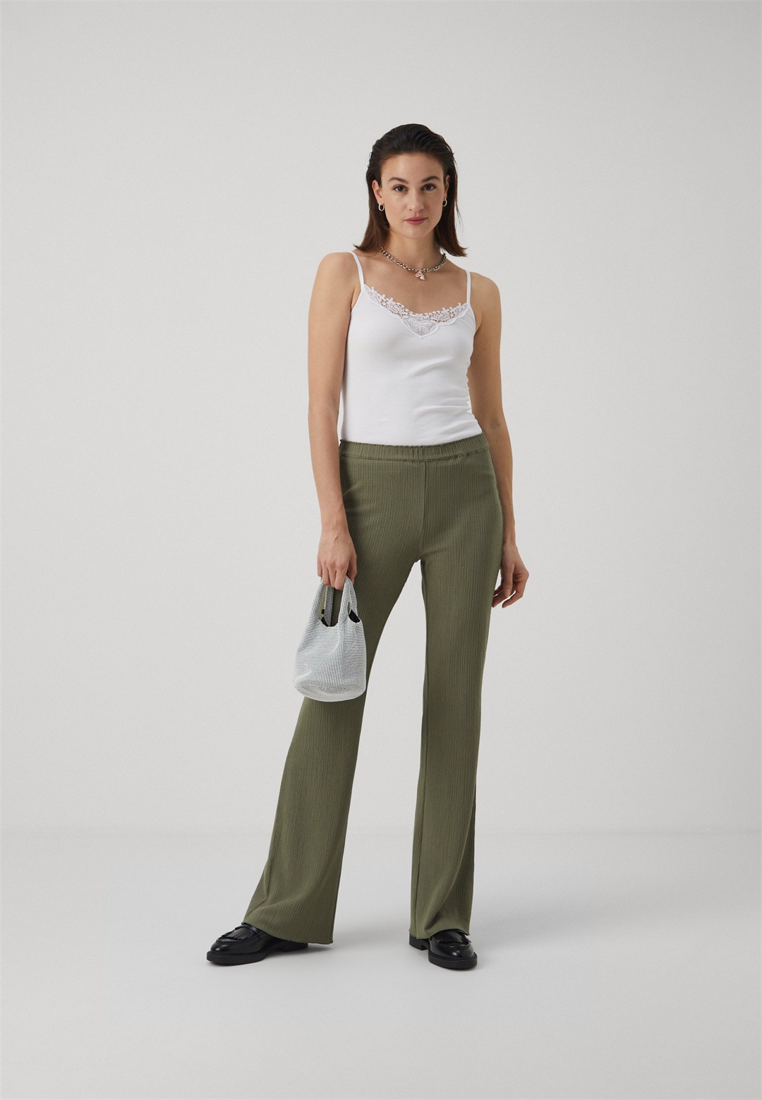 ONLY ONLKIRA LIFE SINGLET 2 PACK - Top - black/white/schwarz