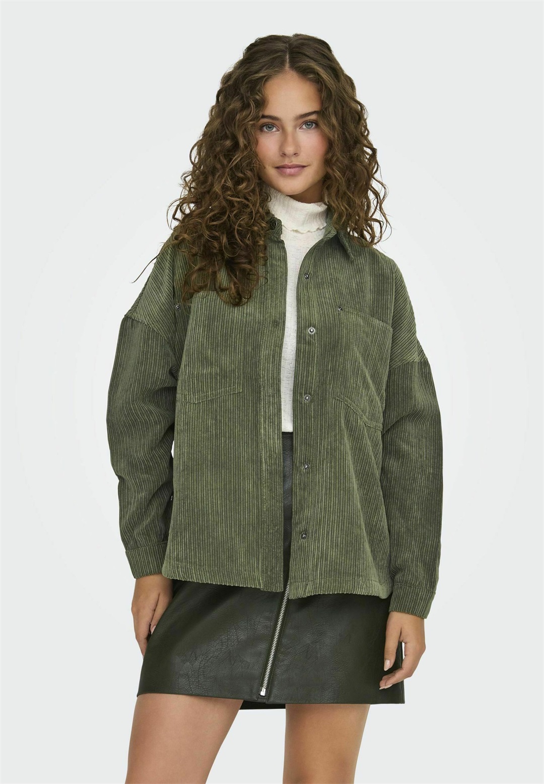 ONLY JANINE-RAI - Leichte Jacke - kalamata/khaki