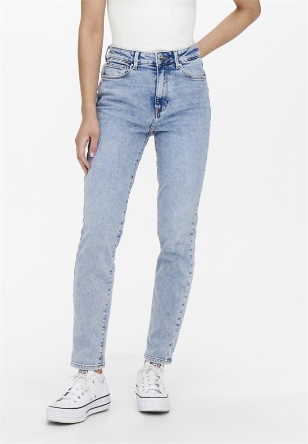 ONLY Jeans Straight Leg - light blue denim/light-blue denim