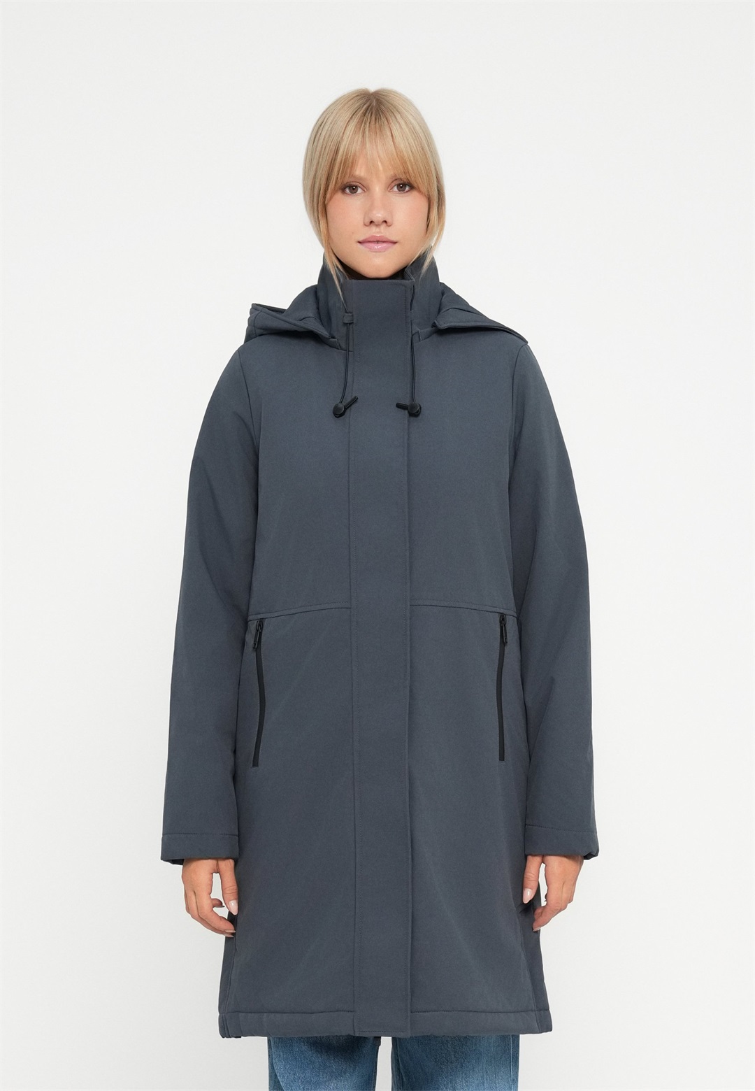 ONLY ONLKARA LIFE PARKA - Parka - ombre blue/dunkelblau