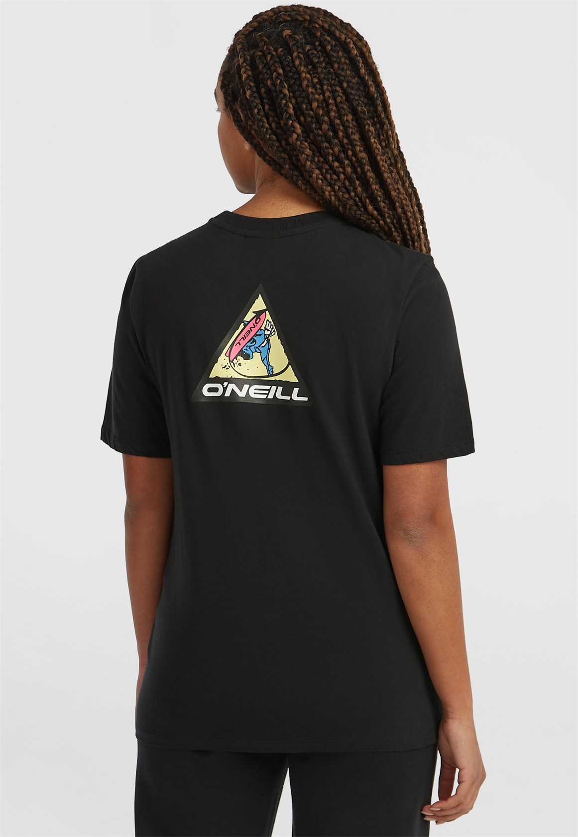 O'Neill SHORTSLEEVE - T-Shirt print - black out/schwarz