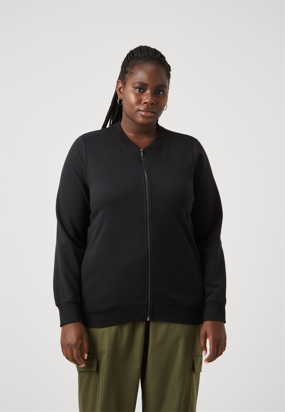 ONLY Carmakoma CARJOYCE - Bomberjacke - black/schwarz