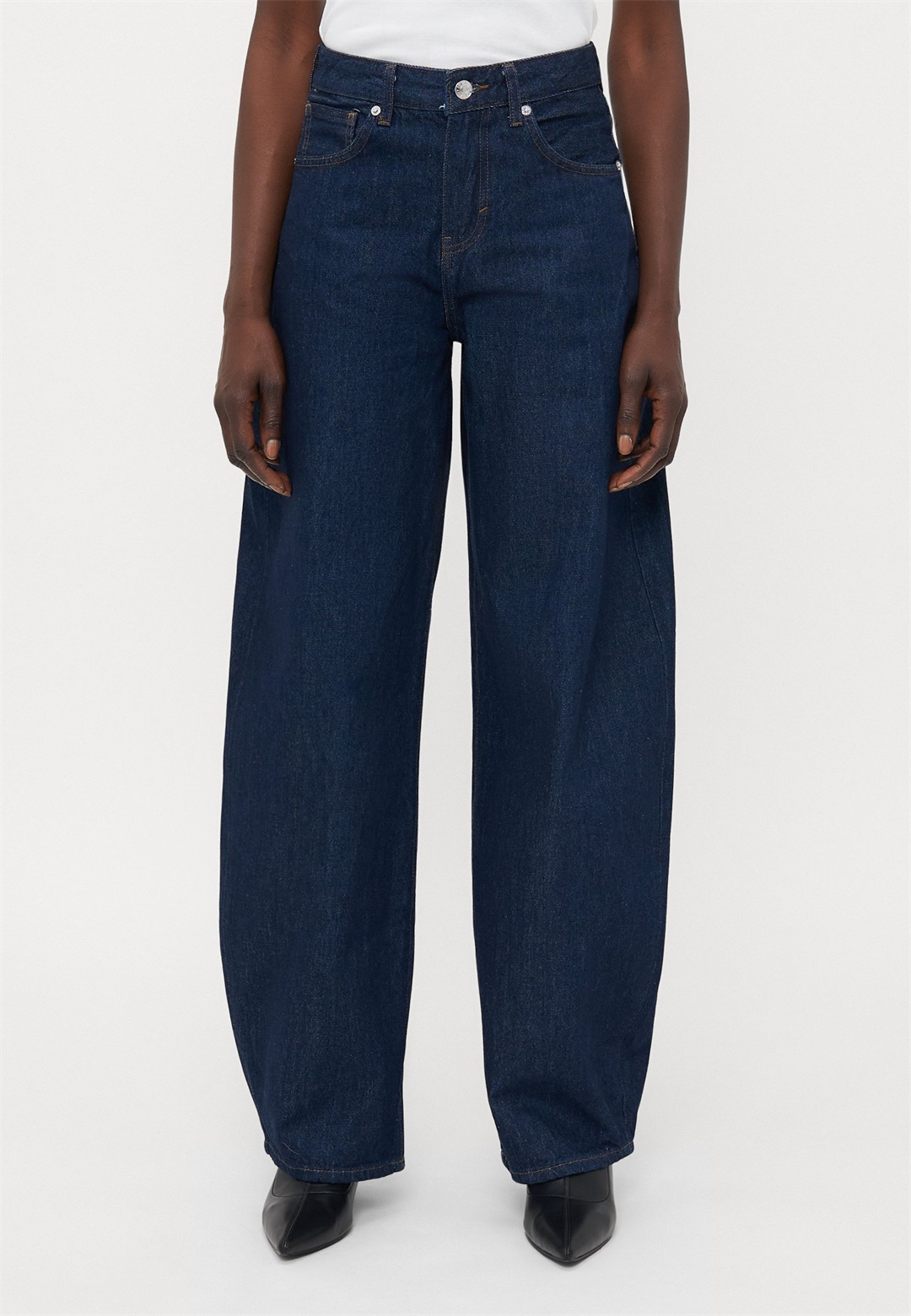 ONLY Tall ONLTAYLOR BARREL - Jeans Relaxed Fit - dark blue denim/dark-blue denim