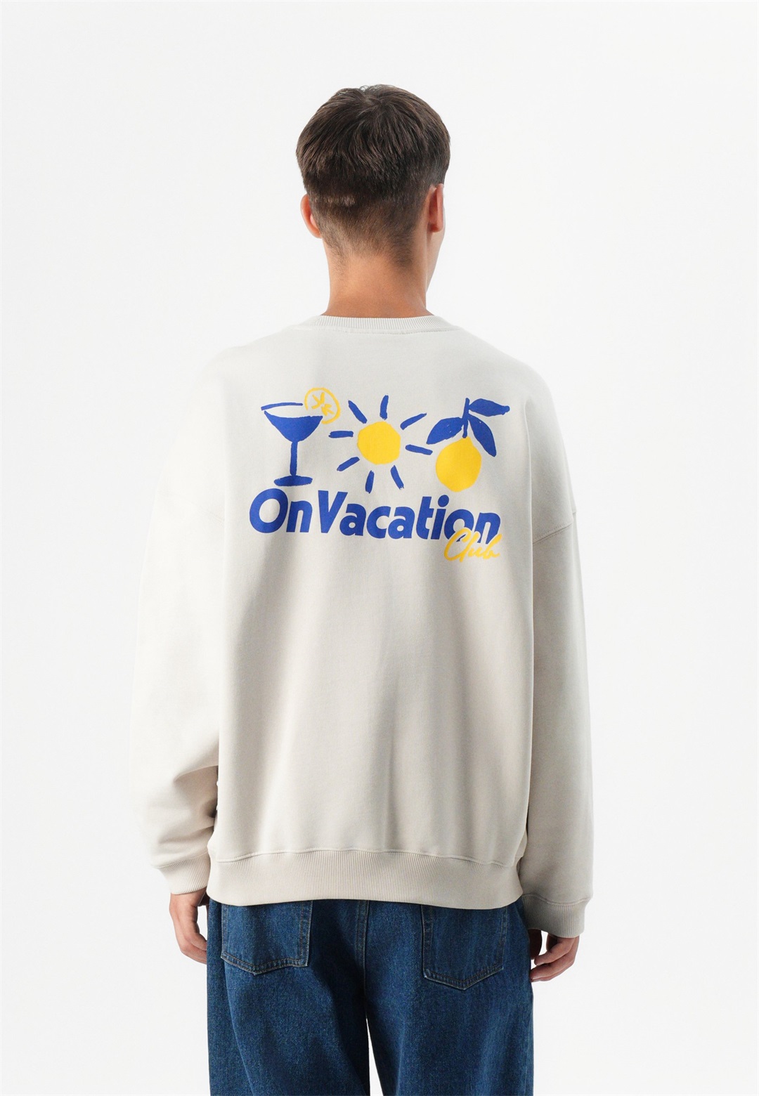 On Vacation TRIPLE FUN SWEATER UNISEX - Sweatshirt - beige