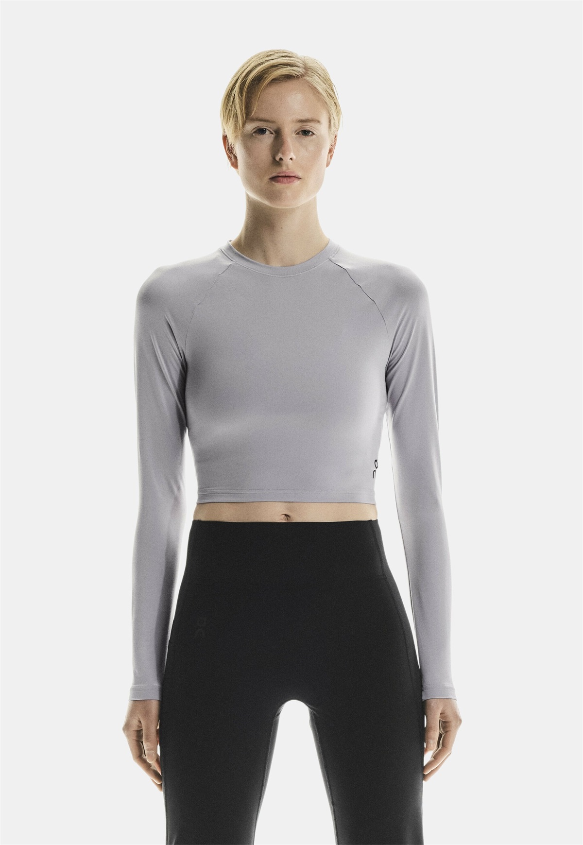 On STUDIO CROP - Langarmshirt - lilac/flieder