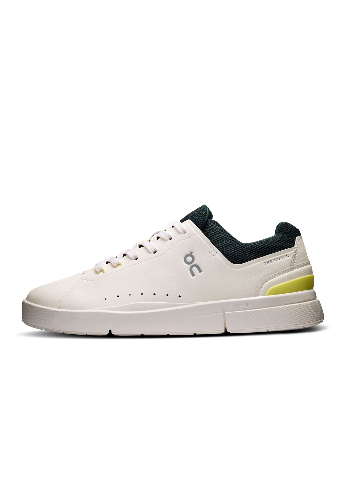 On THE ROGER ADVANTAGE - Sneaker low - ivory evergreen/grün