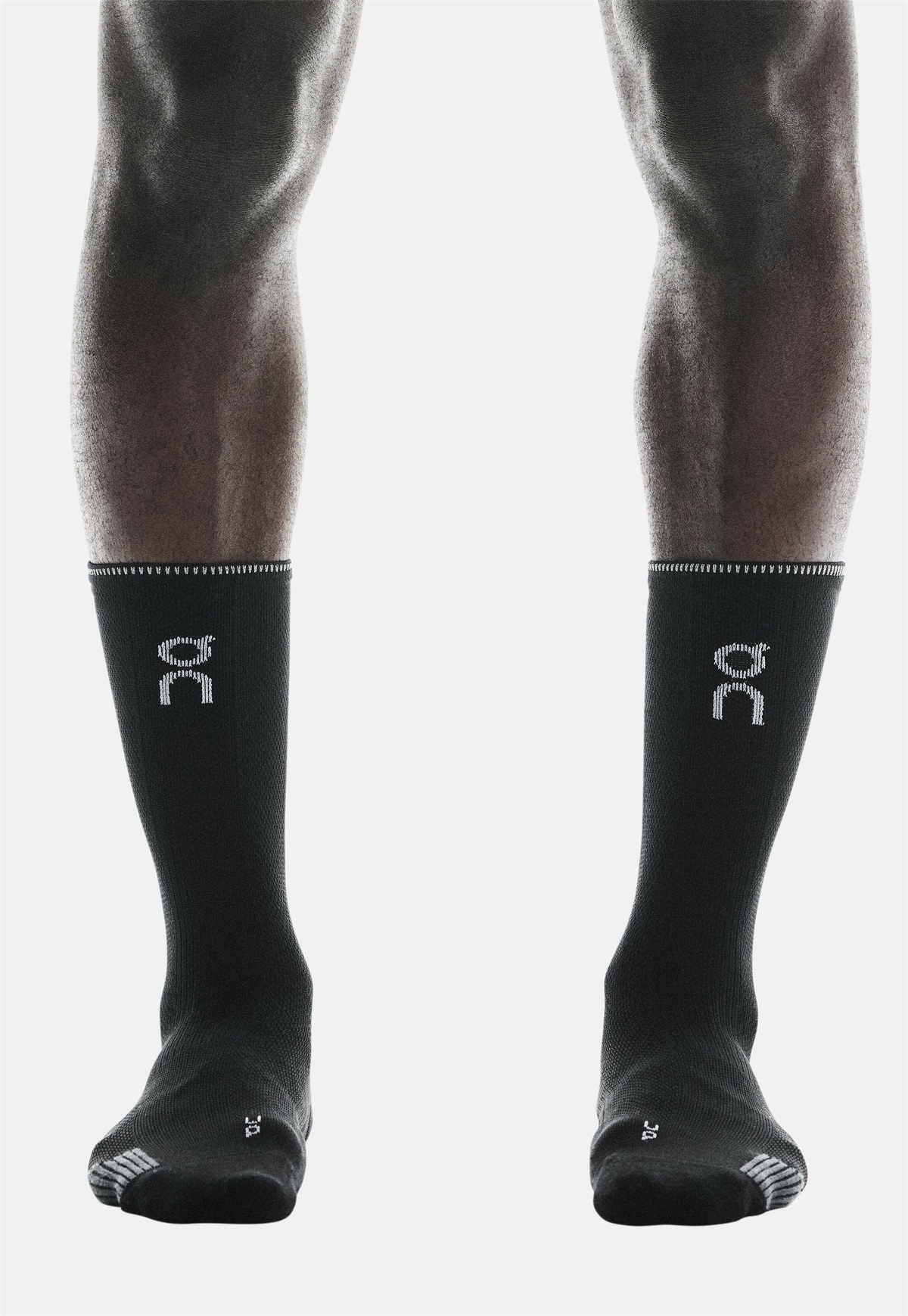 On PERFORMANCE RUN - Socken - black eclipse/schwarz