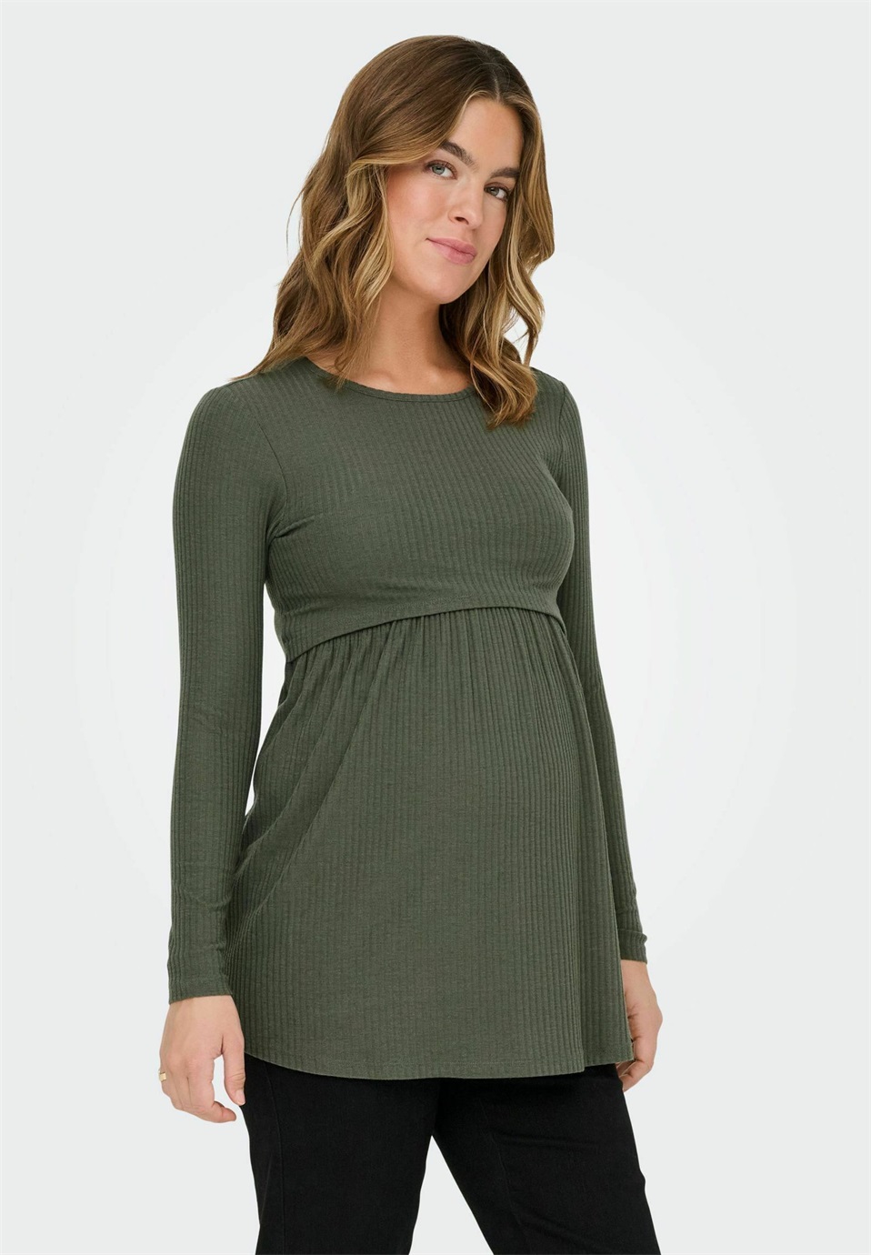ONLY MATERNITY MALAYA - Bluse - agave green/grün