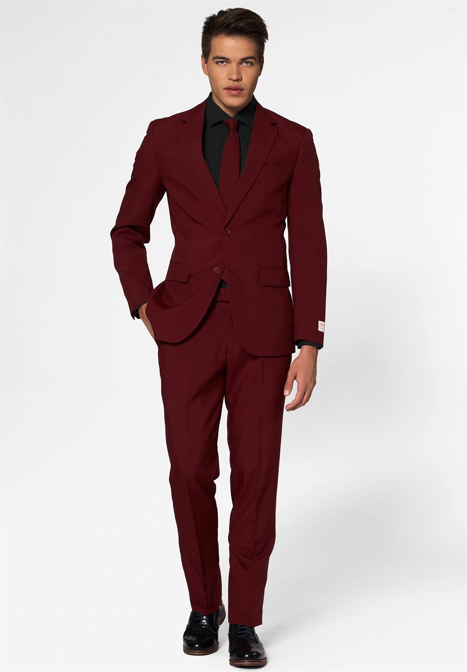 OppoSuits BLAZING BURGUNDY - Anzug - red/bordeaux