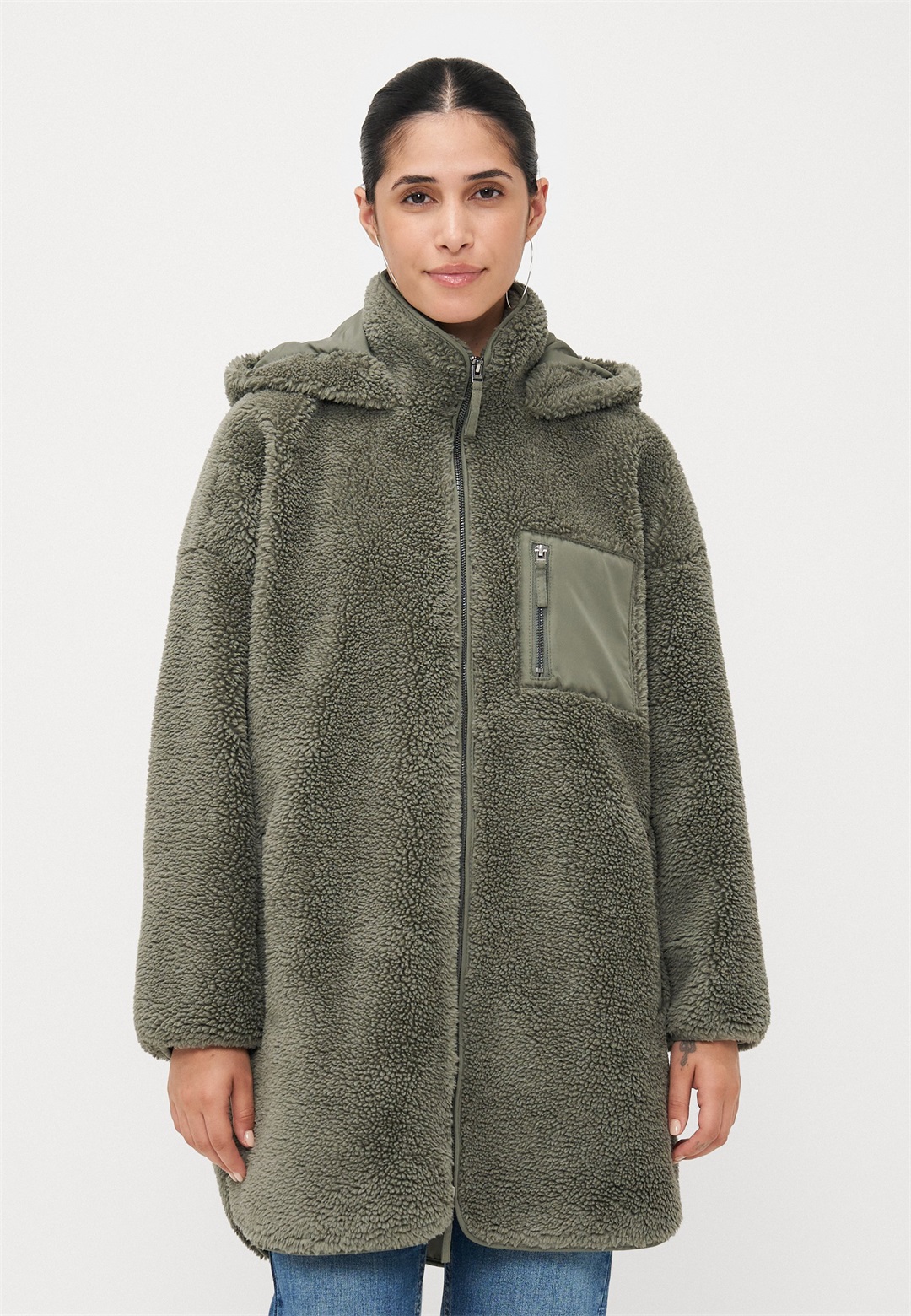 ONLY Petite ONLSASCHA - Wintermantel - castor gray/grau