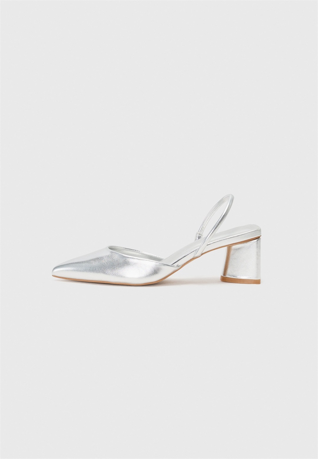 ONLY SHOES ONLCARA - Riemensandalette - silver-coloured/silberfarben