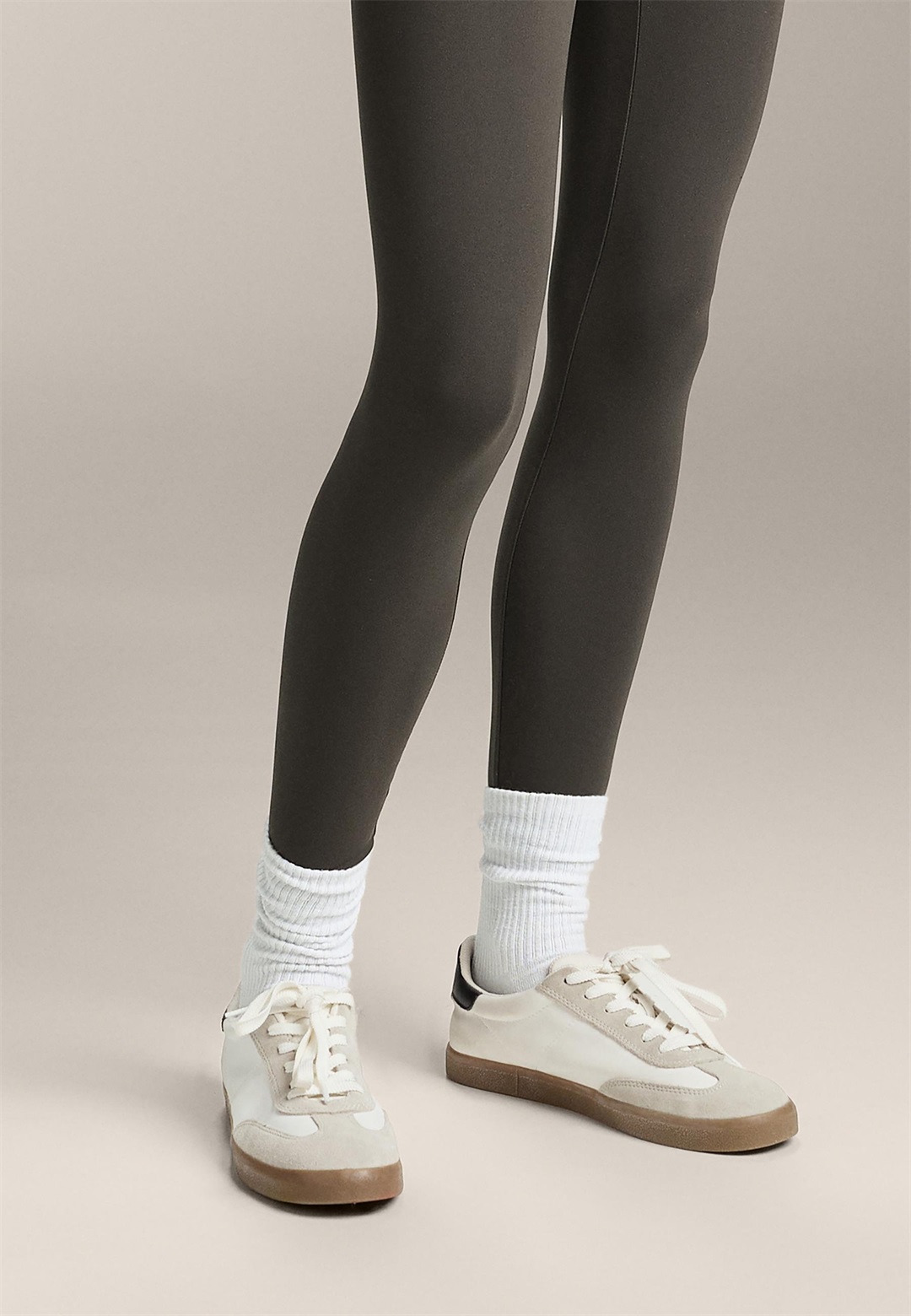 OYSHO SPLIT-PIECES - Sneaker low - white/weiß