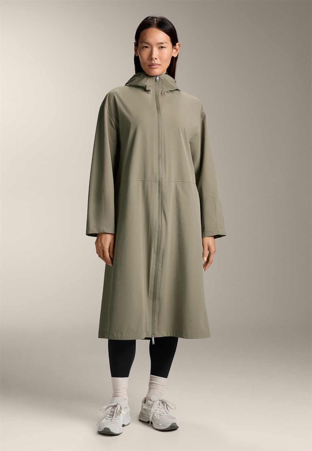 OYSHO 10K WATERPROOF EXTRA-LIGHTWEIGHT LONG - Parka - khaki