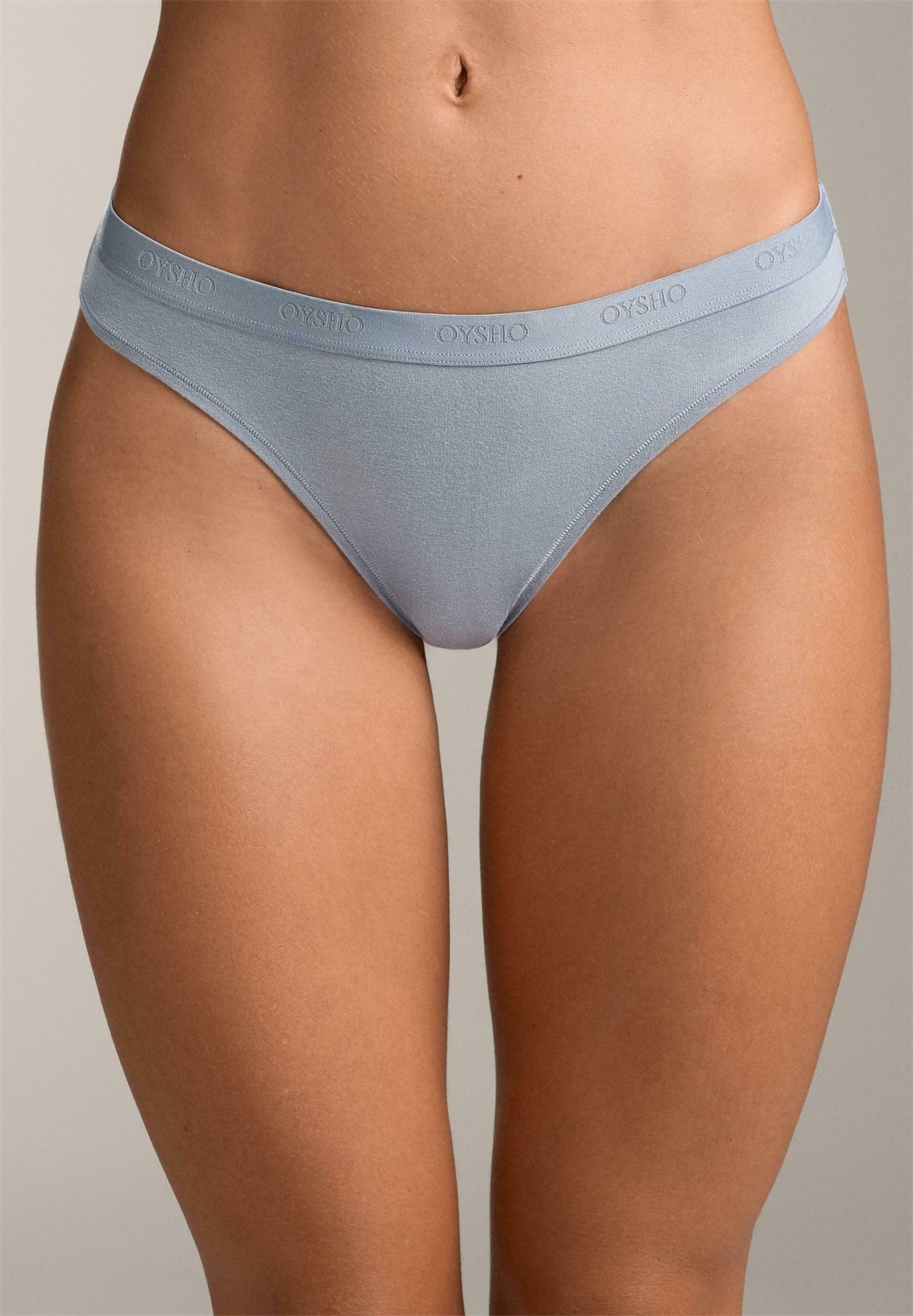 OYSHO 3 PACK BLEND CLASSIC WITH LOGO - Slip - blue/blau