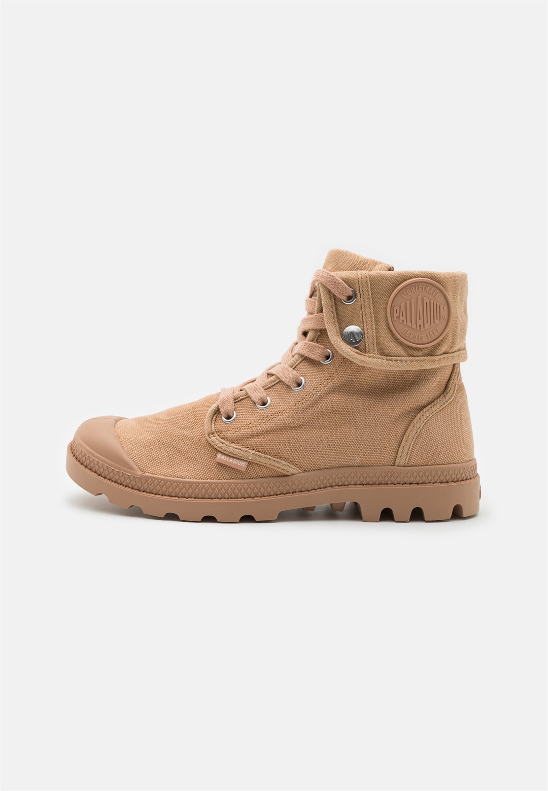 Palladium BAGGY - Schnürstiefelette - chai tan/cognac