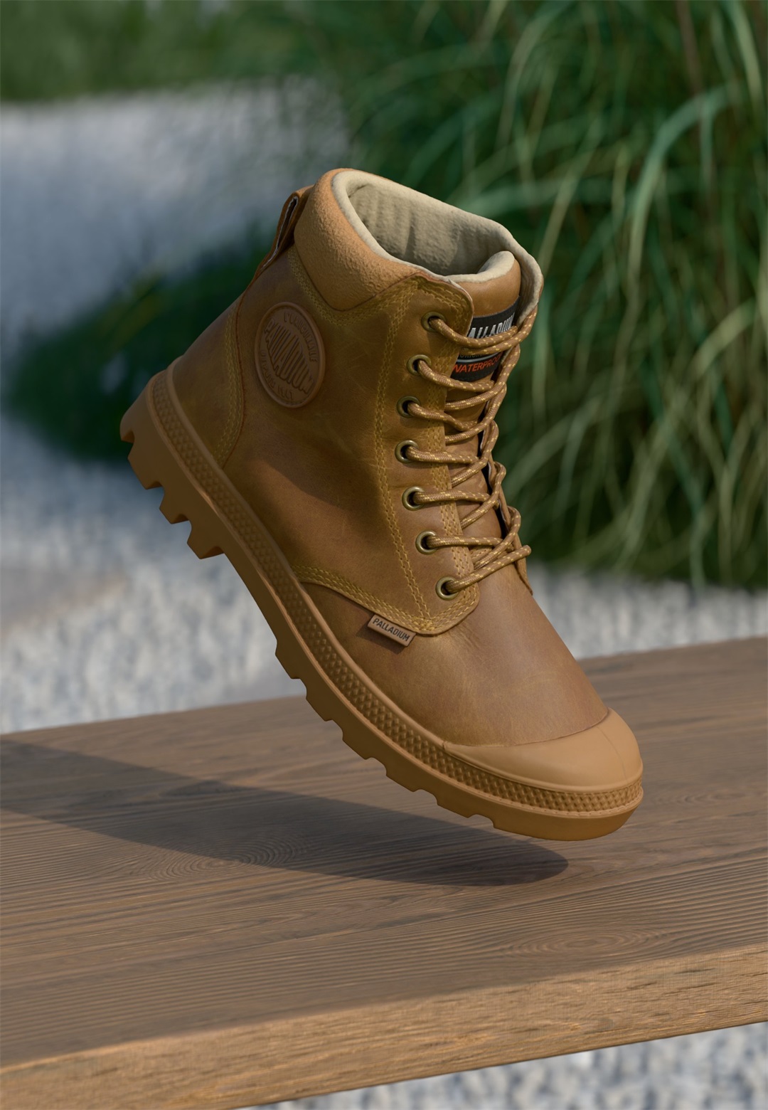 Palladium PAMPA WP+ - Snowboot/Winterstiefel - mahogany/braun