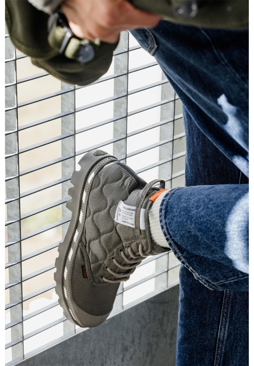 Palladium Sneaker high - olive/oliv